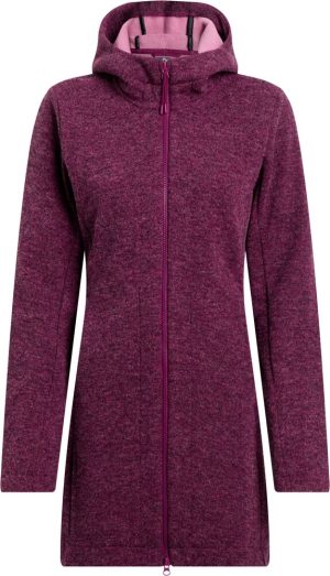 MCKINLEY ELLY LONG JACKET W -NAISTEN FLEECETAKKI