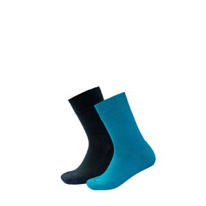 DEVOLD DAILY MERINO MEDIUM KIDS 2-PACK -SUKAT