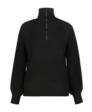 LUHTA EIKKULA 1/2 ZIP W NAISTEN NEULEPAITA